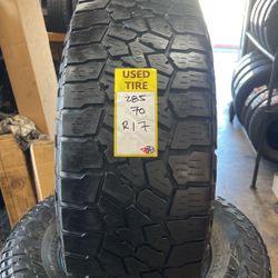 285/70/17 FALKEN WILDPEAK AT3 $250.00