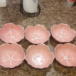 Pink bordallo pinheiro Cabbage bowls