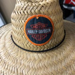 Harley Davidson Straw Hat