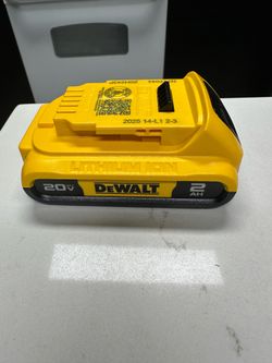 Dewalt 20v 2 AH battery