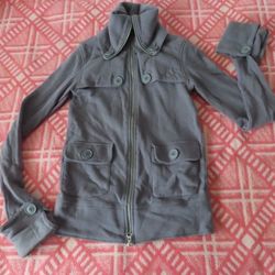 RARE! Clandestine Industries Sweater / Jacket Size Junior Medium - FALL OUT BOY