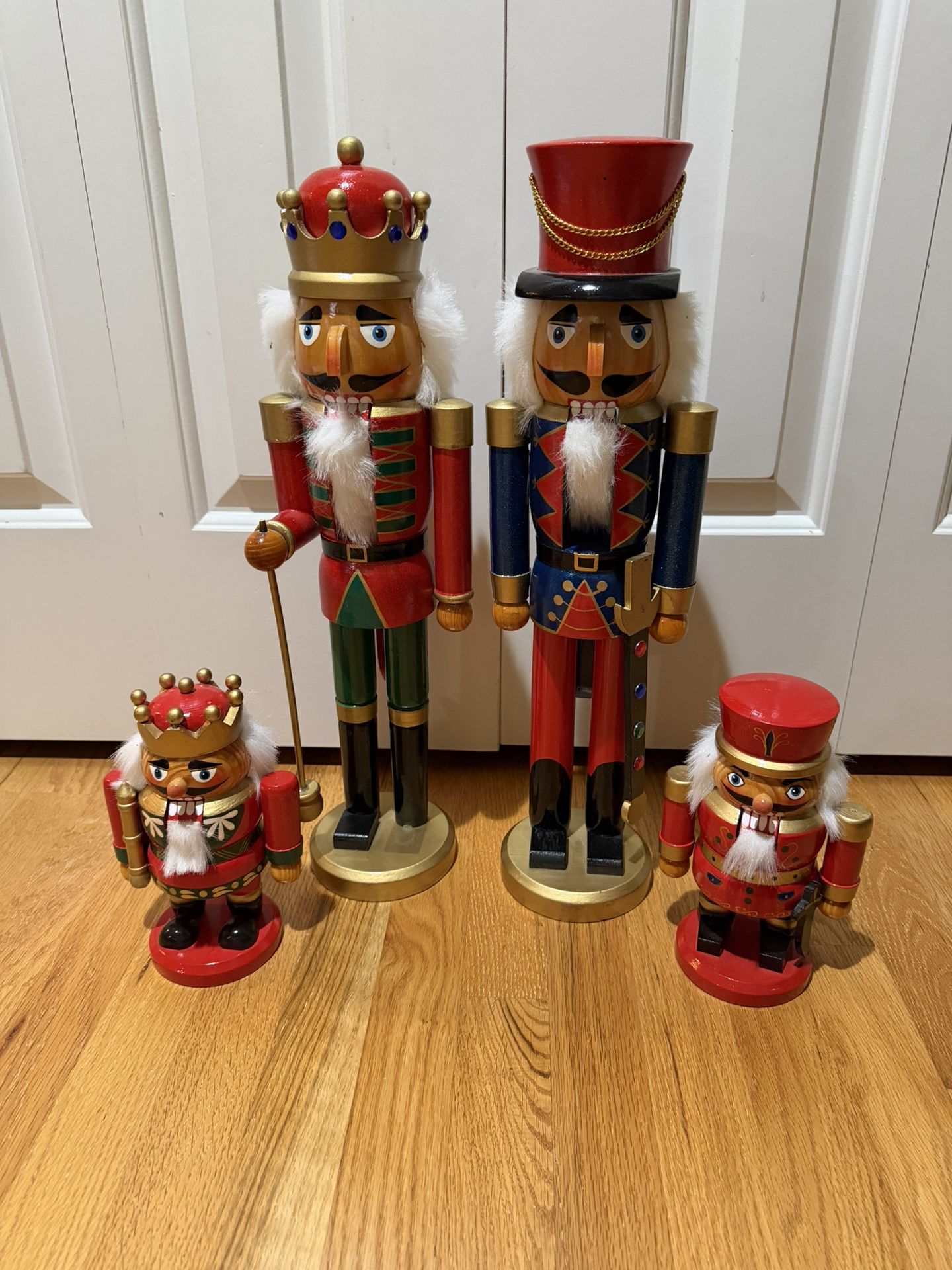 Nutcracker Christmas Holiday Decoration Home Decor (Set of 4)