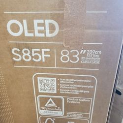 SAMSUNG 83" OLED S85F SMART TV 4K HDR 120HZ  VISION AI FANTASTIC PICTURE QUALITY GUARANTEED NEW IN OPEN BOX 💯🔥🖥💯🖥🔥