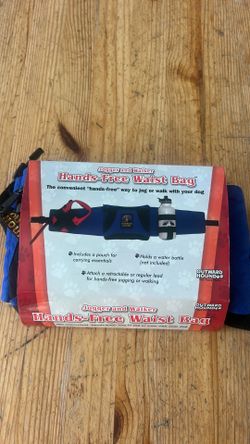 Hands Free Waist Bag for Dog Walking