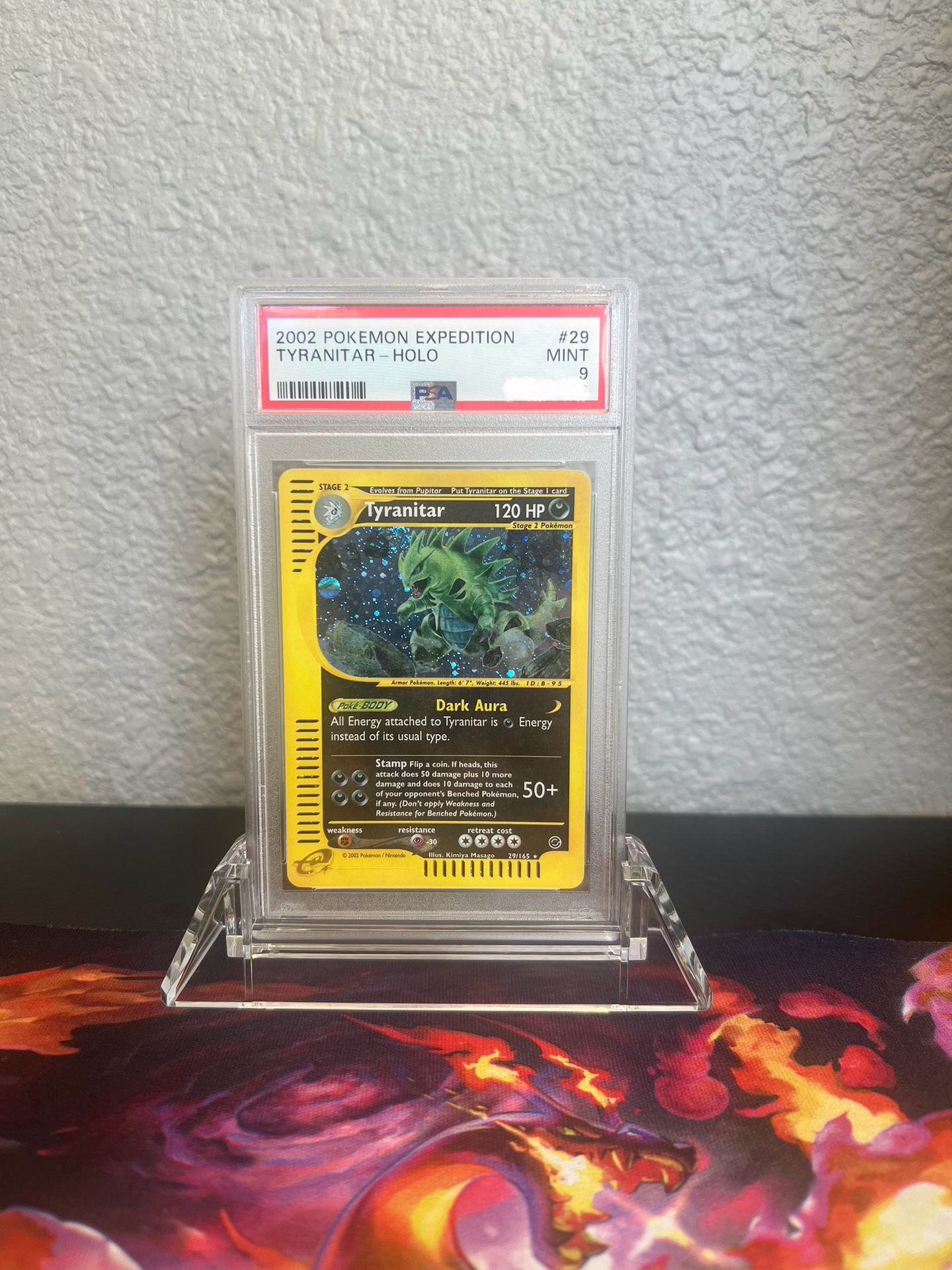 Pokemon Tyranitar #29 PSA 9