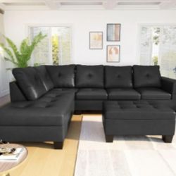 Prottice Black Couch