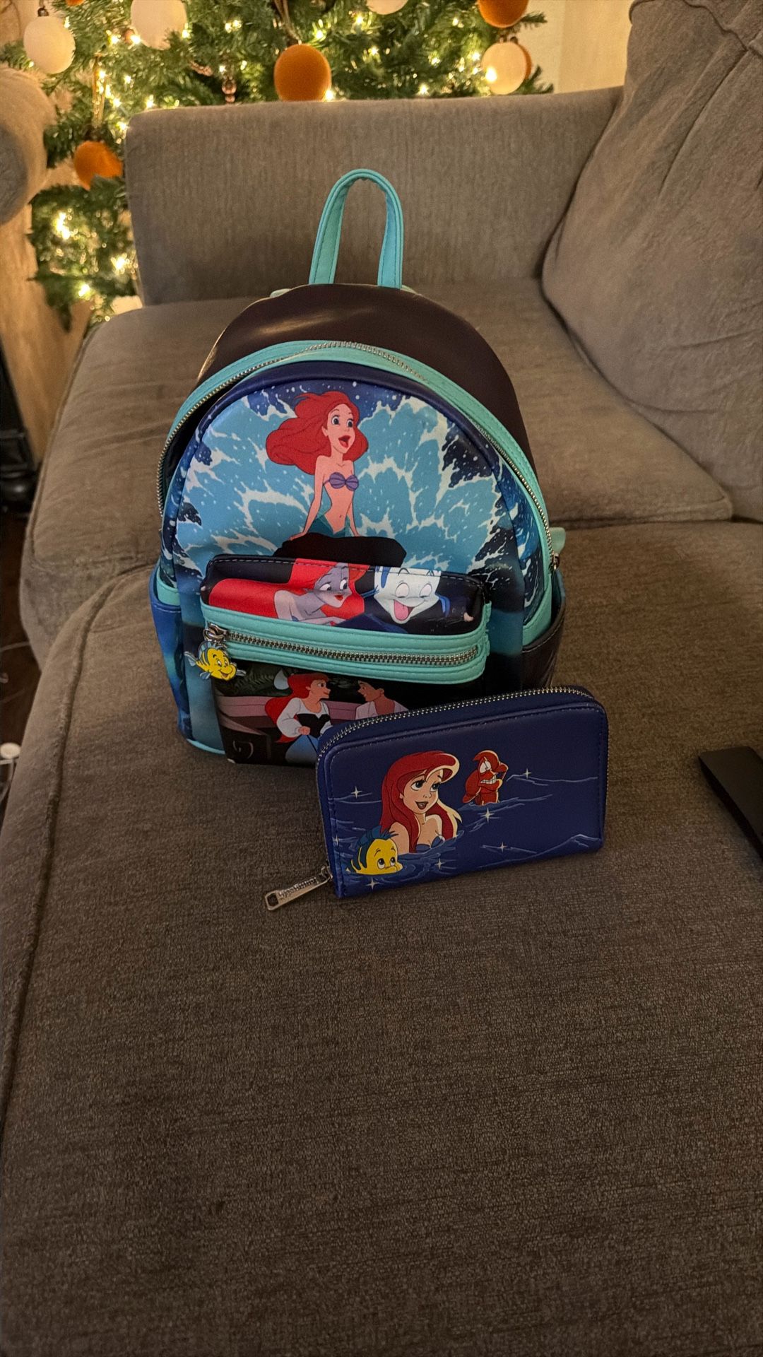 Loungefly Disney Backpack And Wallet