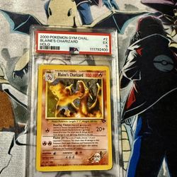 Pokemon Cards Graded Lot PSA CGC WAG TAG Blaine’s Charizard