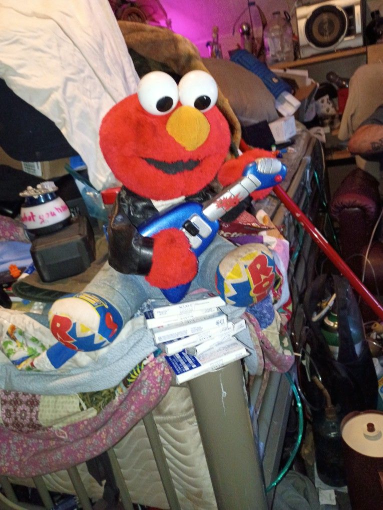 Vintage Rock And Roll Elmo