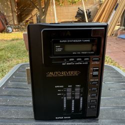 AIWA HS-T50 Cassette Tape Stereo AM-FM Radio Walkman 