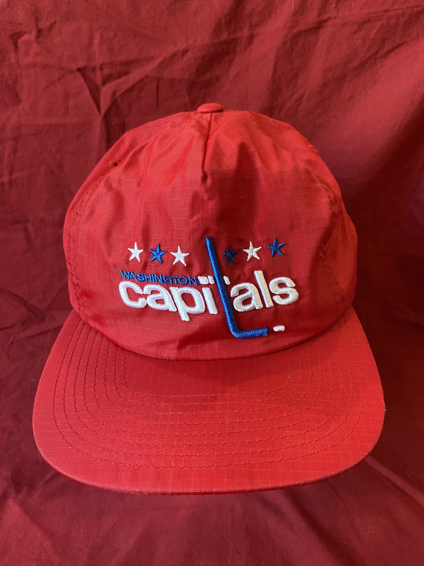 Men's Washington Capitals Mitchell & Ness Snapback Hat Red
