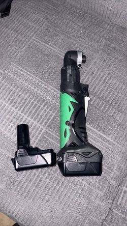 Hitachi Cordless Right Angle Drill with 2 Batteries
