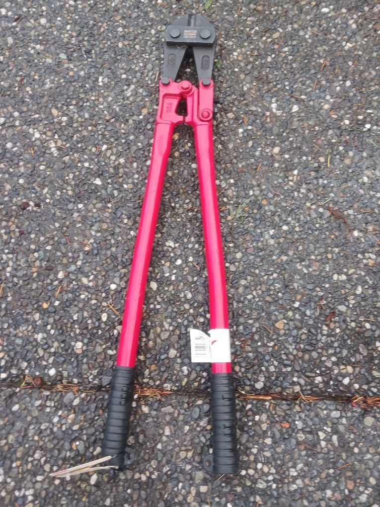 Bolt Cutters Red Iron Tool Tools Lock Padlock