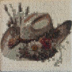 Cowboy Hat Handmade Diamond Painting 20x20cm 