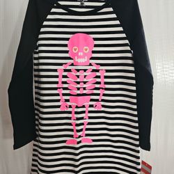 New Halloween Skeleton Dress Cat & Jack