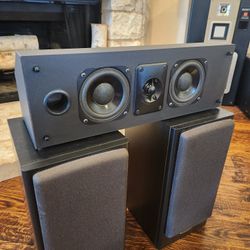 Polk Audio Monitor CS 100 Center Channel Speaker Made In USA 🇺🇸 