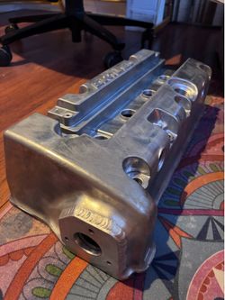 K-tuned k-series vented valve cover with dry creation mechanical fuel pump provision