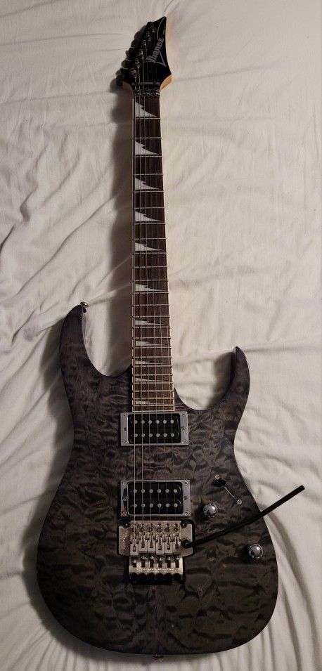 BLACK FRIDAY AND CHRISTMAS SALE Ibanez RG320DXQM / Soft Case