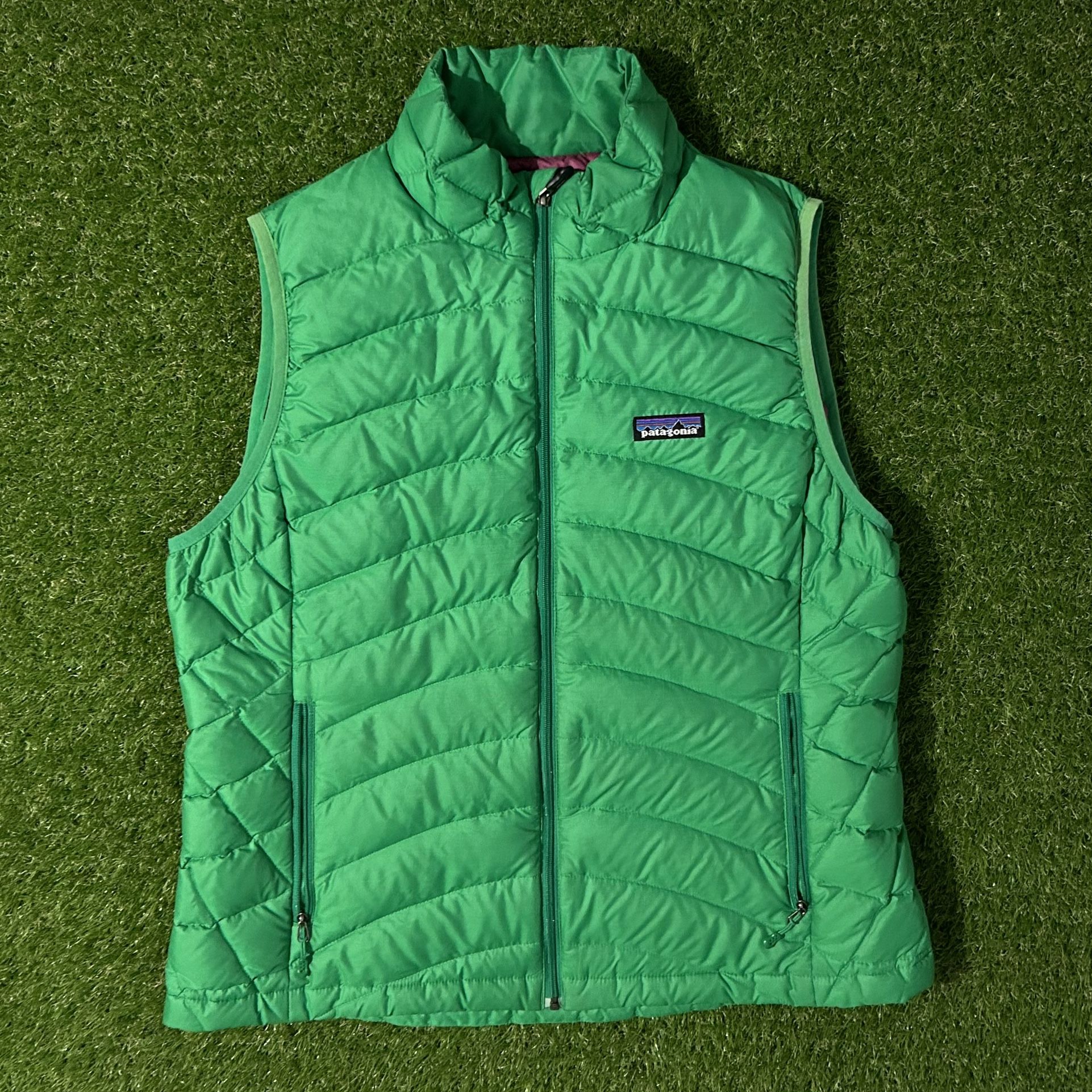 Womens Patagonia Puffer Down Jacket Vest Size Small - Medium