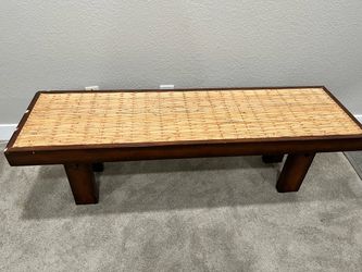 Bamboo Bench