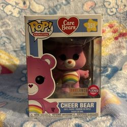 Flocked Cheer Bear Funko Pop