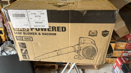 3-in-1 26CC Gas Leaf Blower, Leaf mulcher and Leaf Vacuum, 450 CFM 200 MPH Gas Powered Leaf Blower for Lawn and Yard Care, Low Vibration 2-Cycle Engin