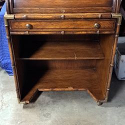 Vintage National Mt Airy Roll Top DeskI