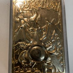 1999 Burger King Gold Plated Pokmon Charizard Card for Sale in Arroyo  Grande, CA - OfferUp