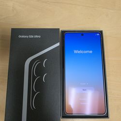 Galaxy S26 Ultra
Unlocked | 256GB | Silver Shadow- mint condition