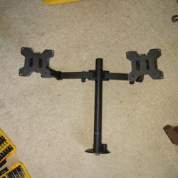 Dual monitor mount