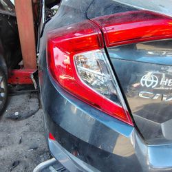 2016-2021 Honda Civic 2.0L Taillight Driver Left Side 
