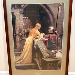 Honorable Knights framed Artwork, Competition