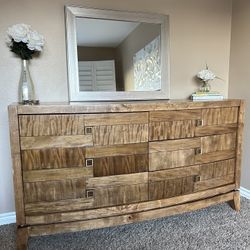 Large Modern Wood Dresser