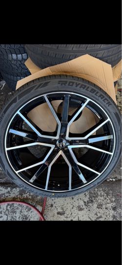 Brand new Audi 2017 up q7 all q8 Etron 22” new rsq Style rims new tires sets