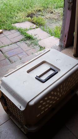 small kennel for dog or cat