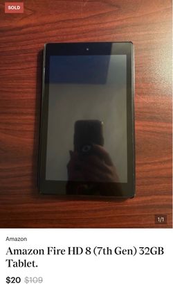 Amazon Fire HD 8 (7th Gen) 32GB Kindle Tablet
