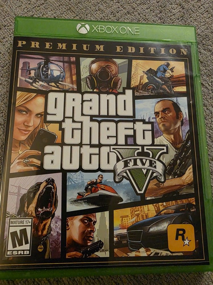 Xbox One Grand Theft Auto Five *CIB*