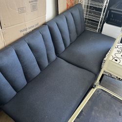 Blue Futon Couch