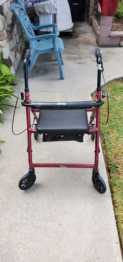 Drive collapsible walker for seniors