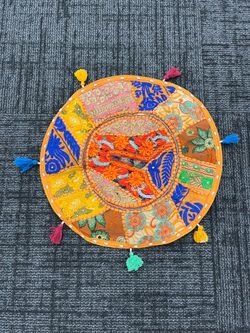 Meditation cushion cover