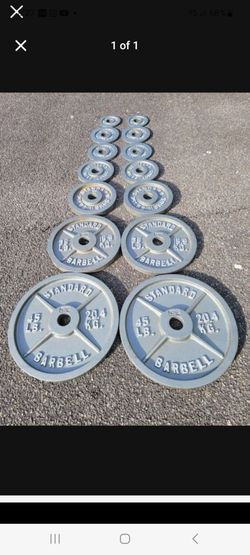 Olympic Plates-255lbs