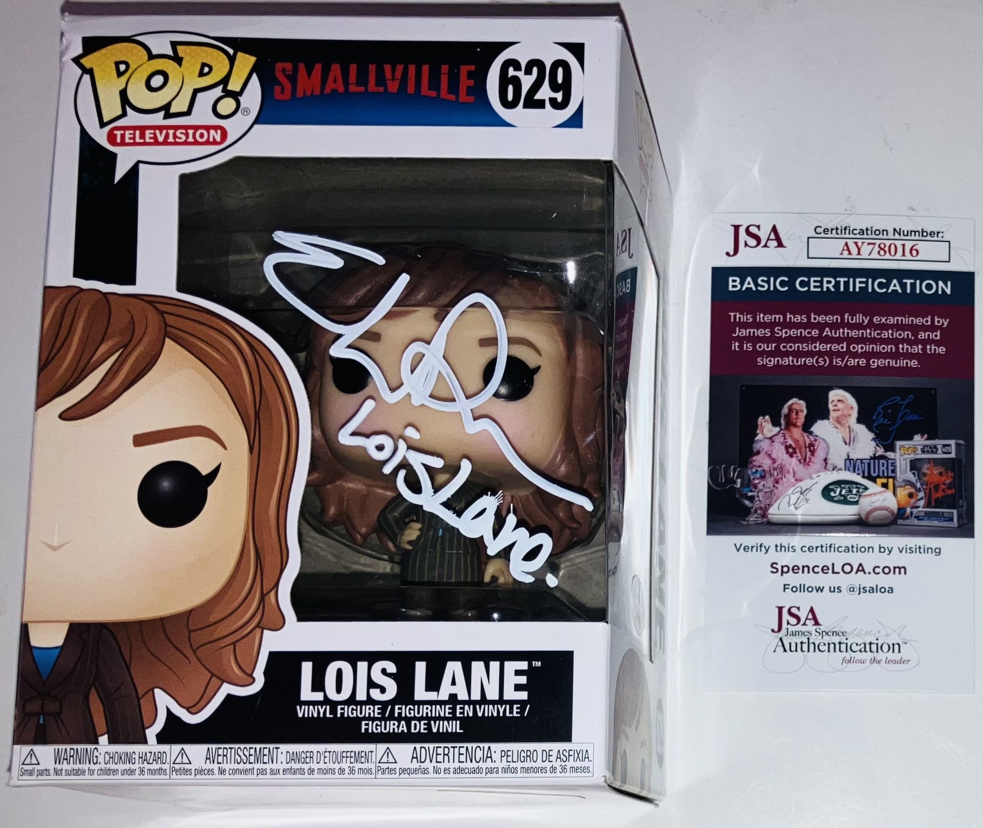 ERICA DURANCE SIGNED AUTOGRAPHED LOIS LANE SMALLVILLE FUNKO POP 629 JSA COA RARE,All Products : American Fashion Style Bags On Sale