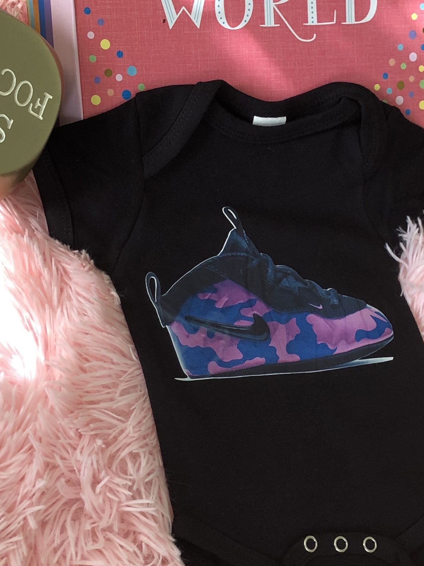 Baby Onesies To match Sneakers