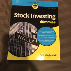 Stock Investing For Dummies