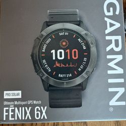 Garmin Fenix 6X Pro Solar