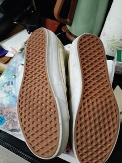 Vans Size 8 high top pastel sneakers gently worn