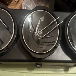  GE 3-pot slow cooker And Keurig 1 Cup Coffee Maker