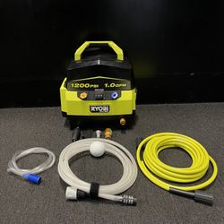 Ryobi 40V 1200PSI 1.0GPM Brushless Pressure Washer W/ Hoses & Bits (Bare Tool Only - No Spray Gun)