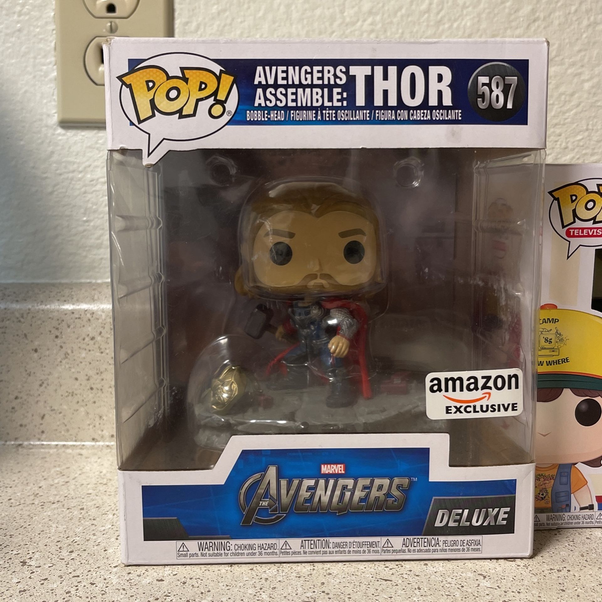 2 Marvel and 1 Stranger Thing Funk Pops