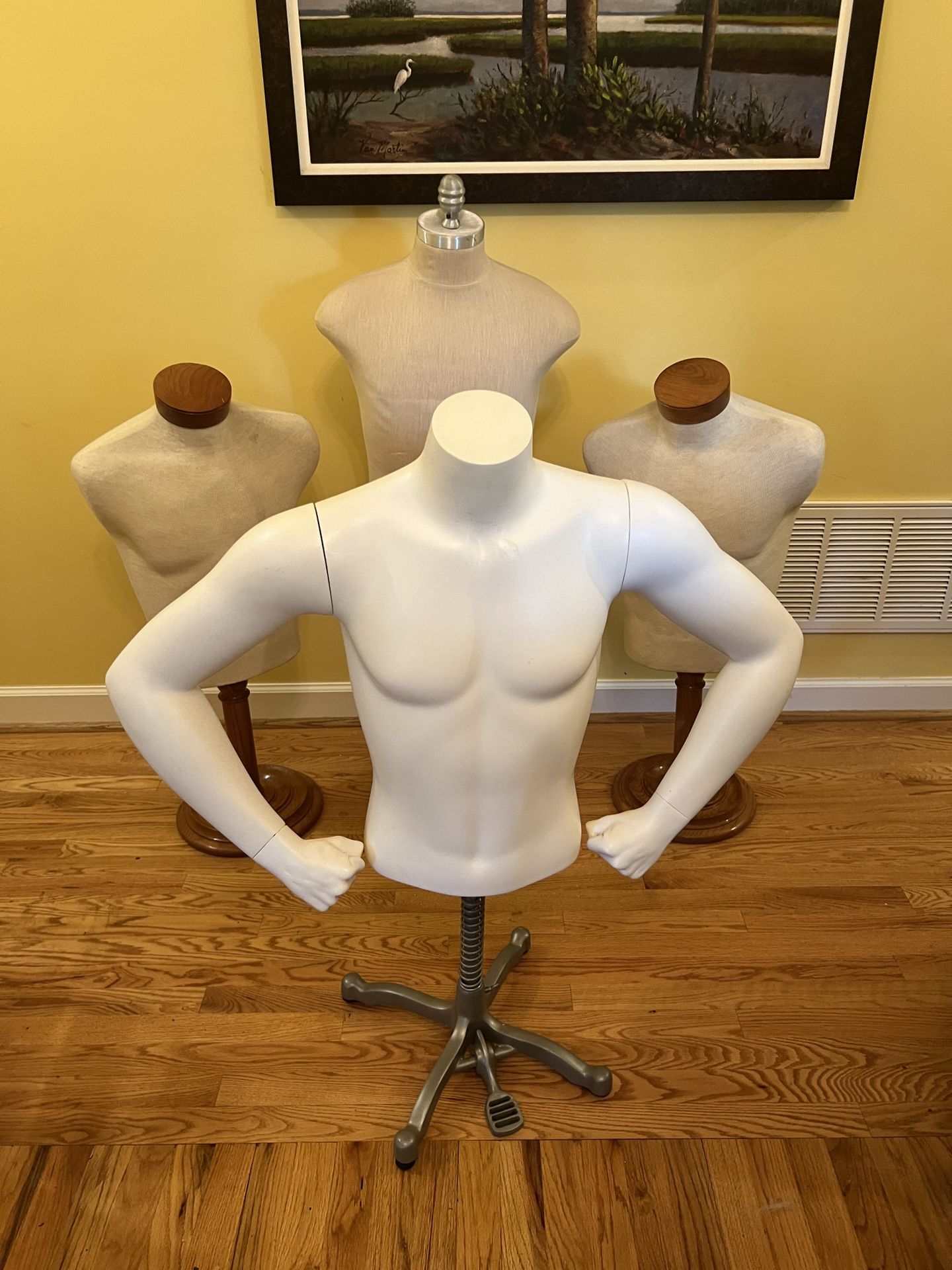 High End Men’s clothing display mannequins